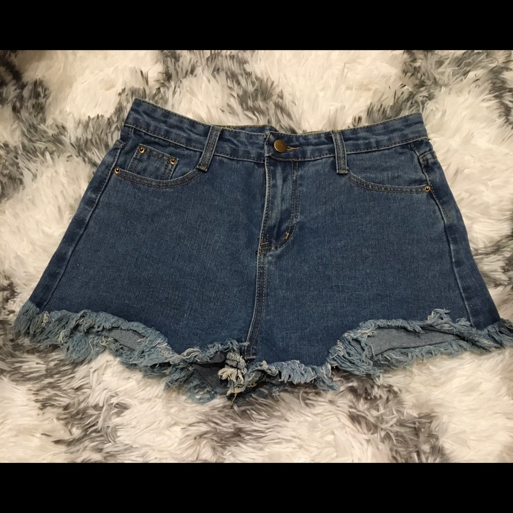 Blue Jean Shorts